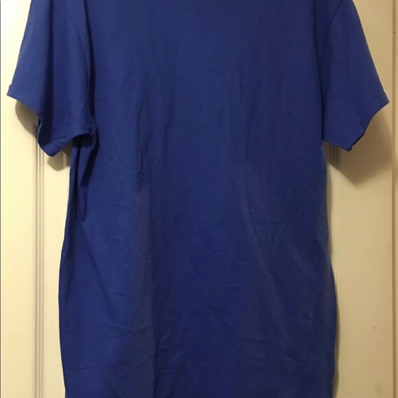 Hanukkah Tee Menorah XL Blue Shirt Jewish Chanukah Top Dreidel Gildan T-Shirt! - Picture 3 of 3